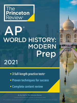 cover image of Princeton Review AP World History: Modern Prep, 2021